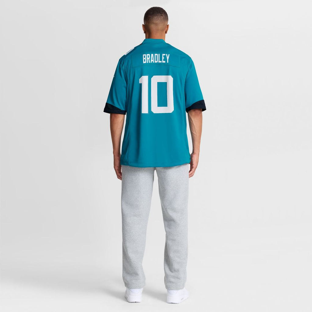 Jacksonville Jaguars Carter Bradley Nike Team Game Jersey - Teal