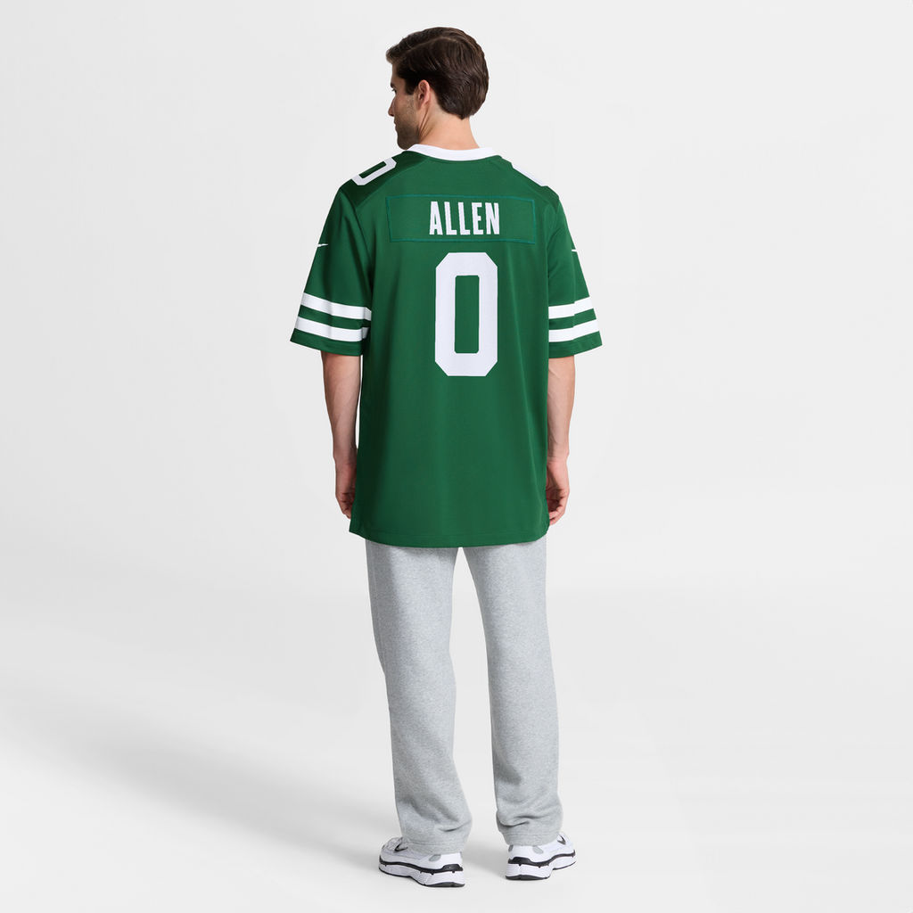 New York Jets Braelon Allen Nike Game Jersey - Legacy Green
