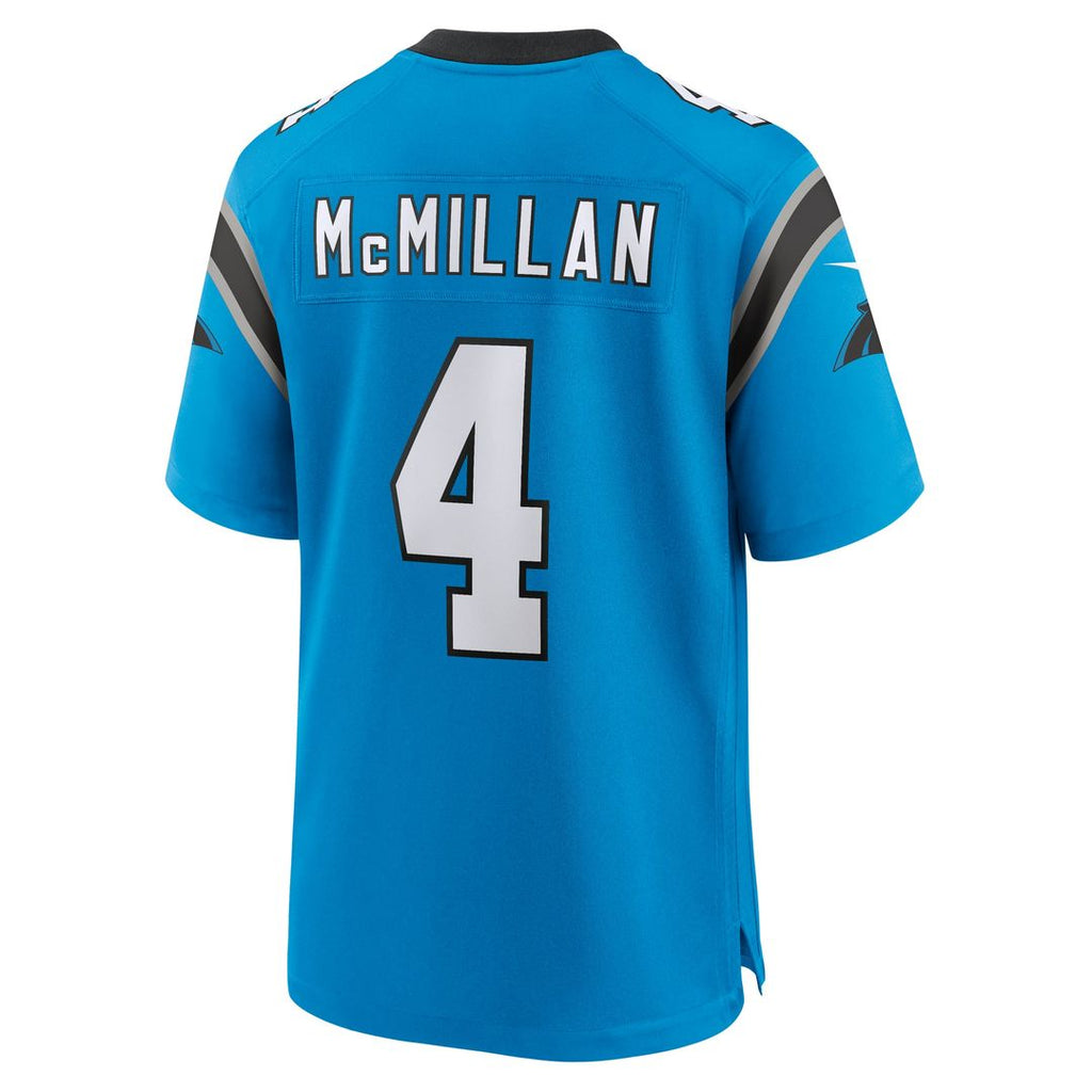 Carolina Panthers Tetairoa McMillan Nike Alternate Game Jersey - Blue