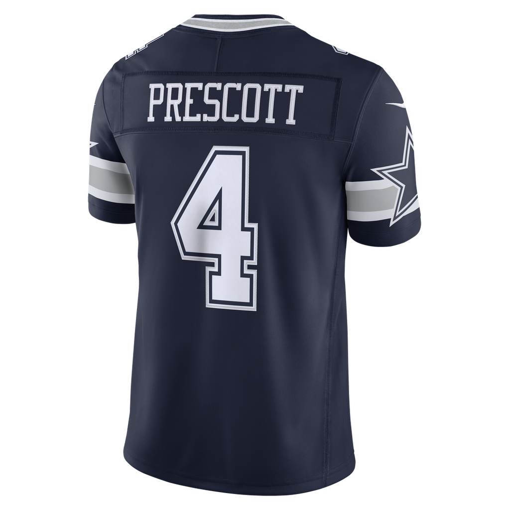 Dallas Cowboys Dak Prescott Nike Alternate Vapor F.U.S.E. Stitched Limited Jersey - White