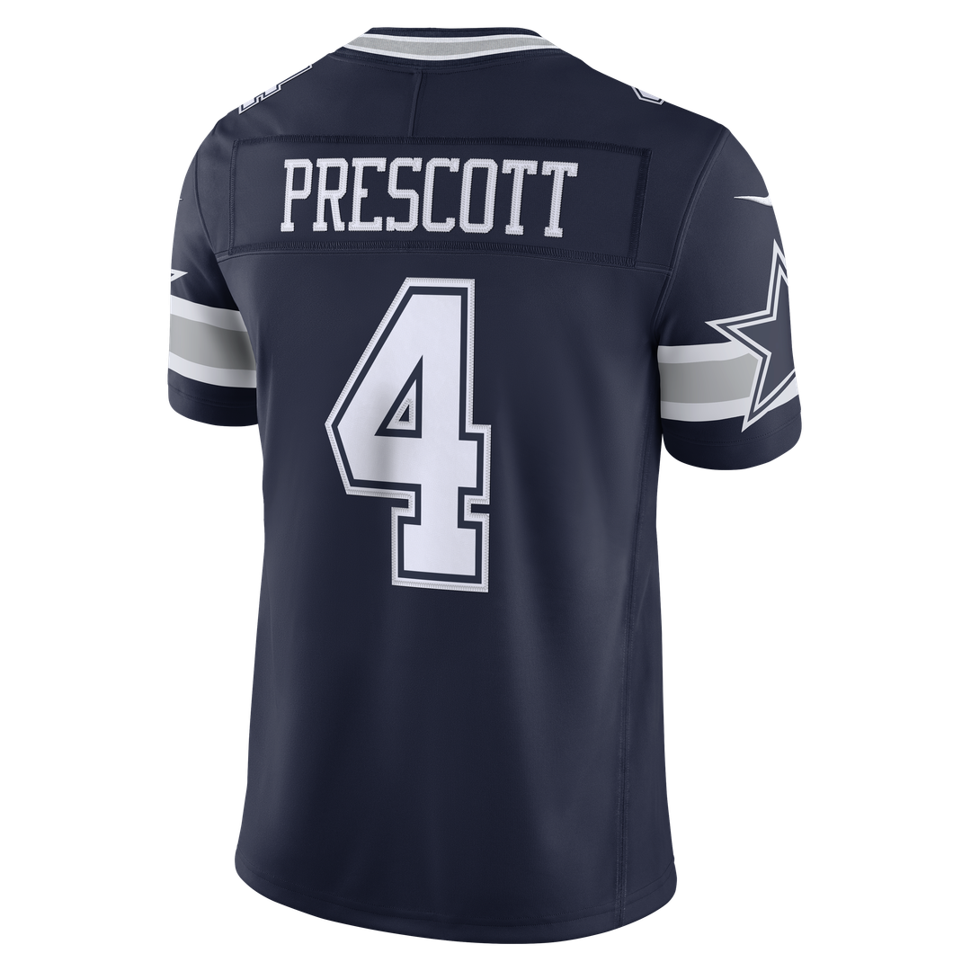Dallas Cowboys Dak Prescott Nike Alternate Vapor F.U.S.E. Stitched Limited Jersey - White
