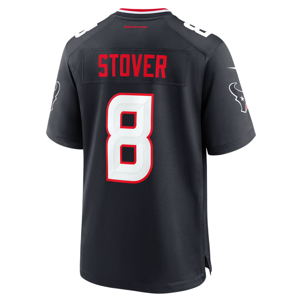 Houston Texans Cade Stover Nike Team Game Jersey - Navy