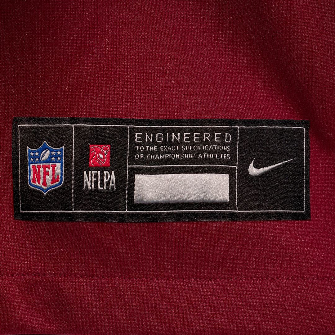 Washington Commanders Will Harris Nike Team Game Jersey - Burgundy