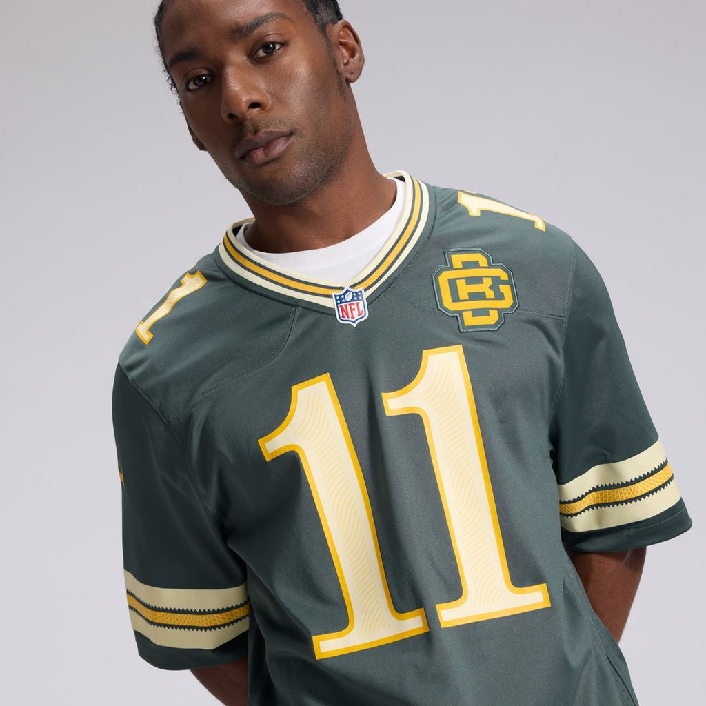 Green Bay Packers Jayden Reed Nike 2026 Rivalries Collection Game Jersey - Green