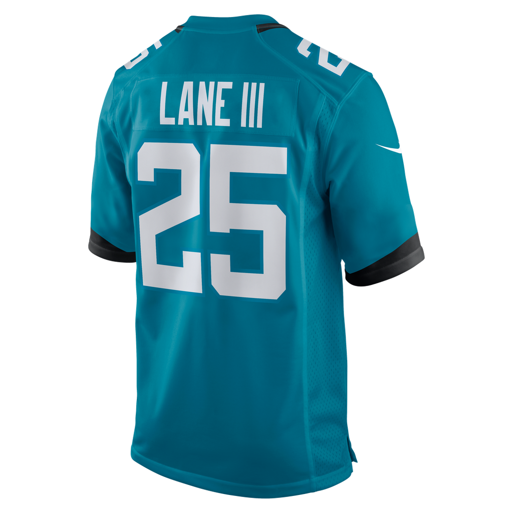 Jacksonville Jaguars Rayuan Lane III Nike Team Game Jersey - Teal