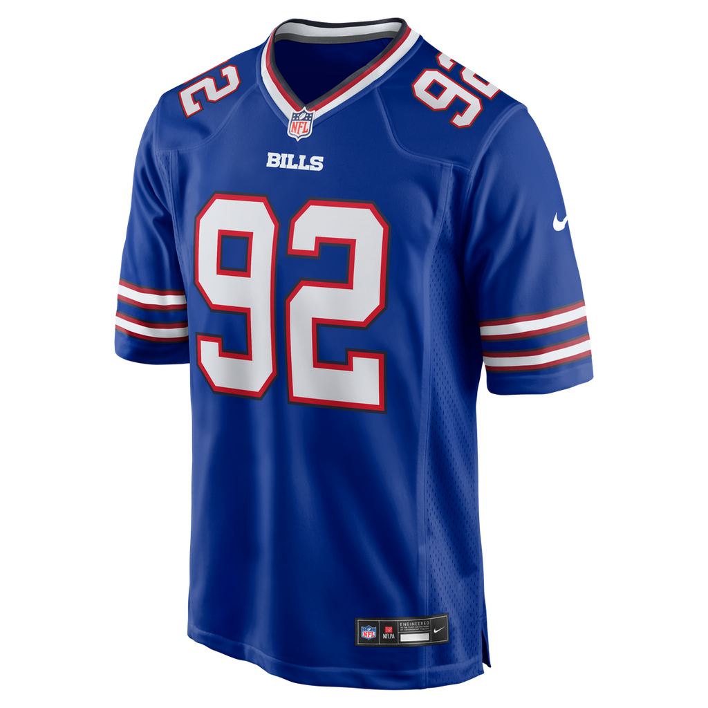 Buffalo Bills Zane Durant Nike Team Game Jersey - Royal