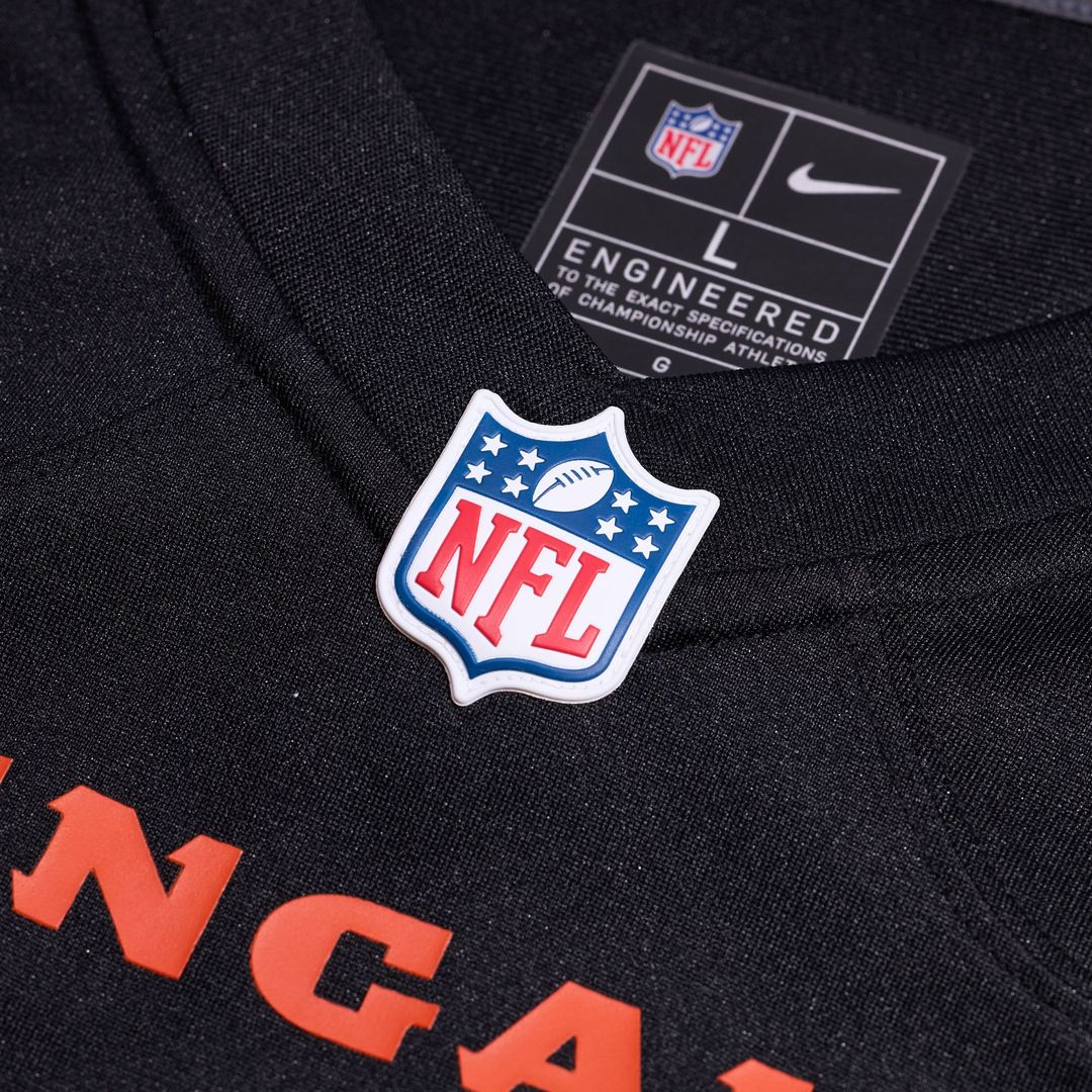 Cincinnati Bengals Tee Higgins Nike Game Player Jersey - Black