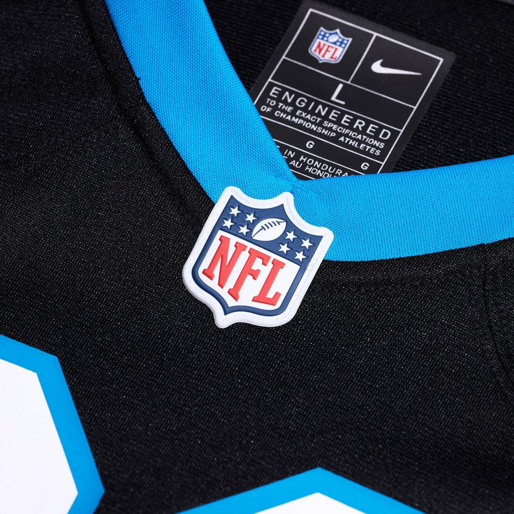 Carolina Panthers Mitchell Evans Nike Team Game Jersey - Black