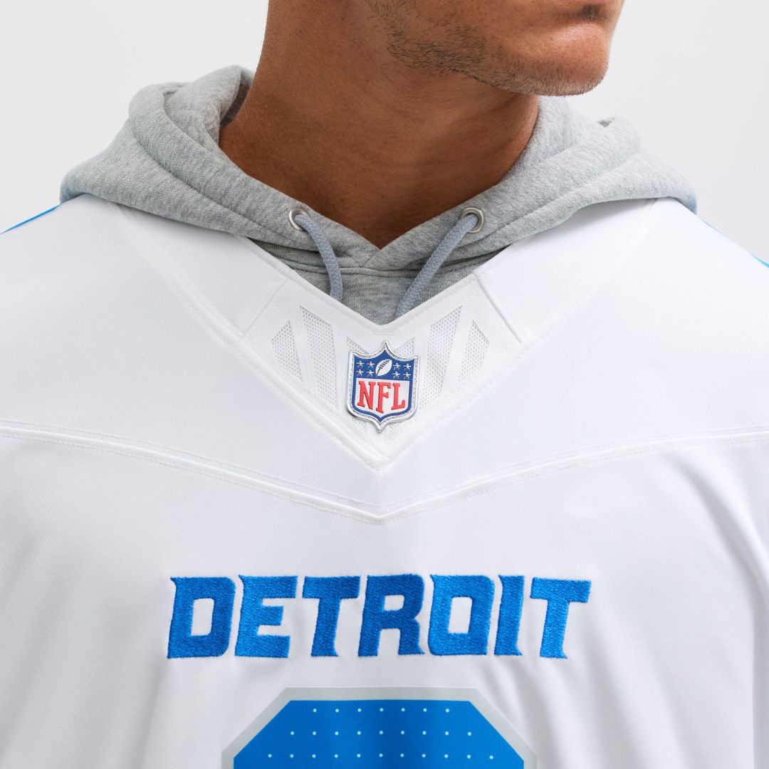 Detroit Lions Jahmyr Gibbs Nike 2nd Alternate Vapor F.U.S.E. Limited Jersey - Black