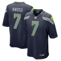 Seattle Seahawks Uchenna Nwosu Nike Team Game Jersey - College Navy