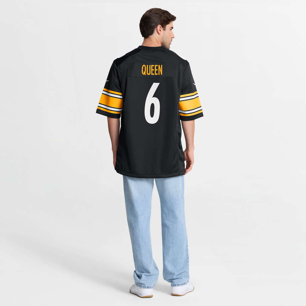 Pittsburgh Steelers Patrick Queen Nike Alternate 1933 Throwback Game Jersey - Gold
