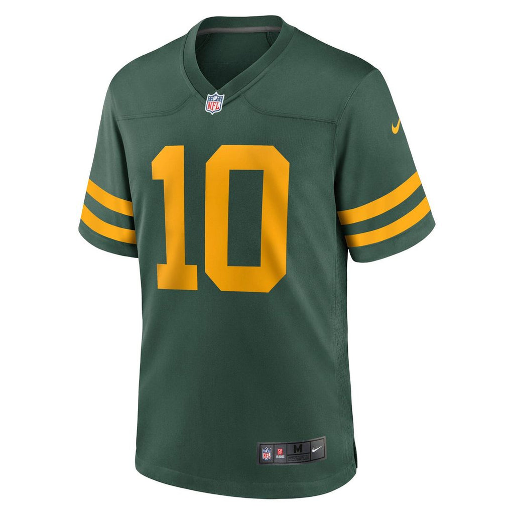 Green Bay Packers Jordan Love Nike Alternate Game Jersey - Green
