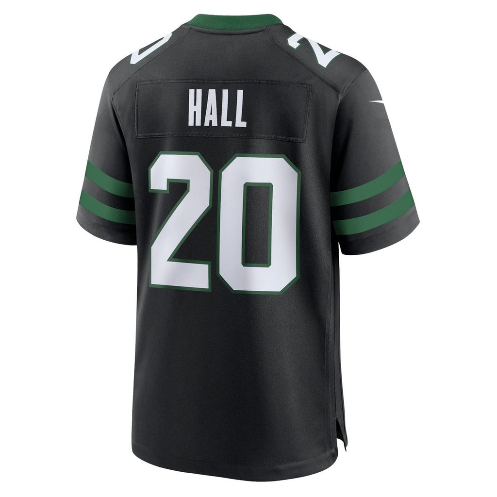 New York Jets Breece Hall Nike Alternate Game Jersey - Legacy Black