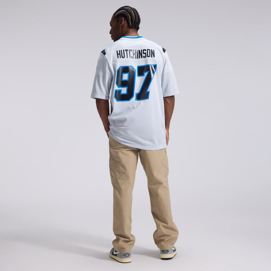 Detroit Lions Aidan Hutchinson Nike 2026 Rivalries Collection Game Jersey - Silver
