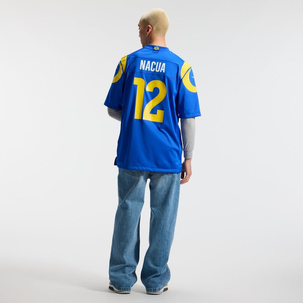 Los Angeles Rams Puka Nacua Nike Game Player Jersey - White