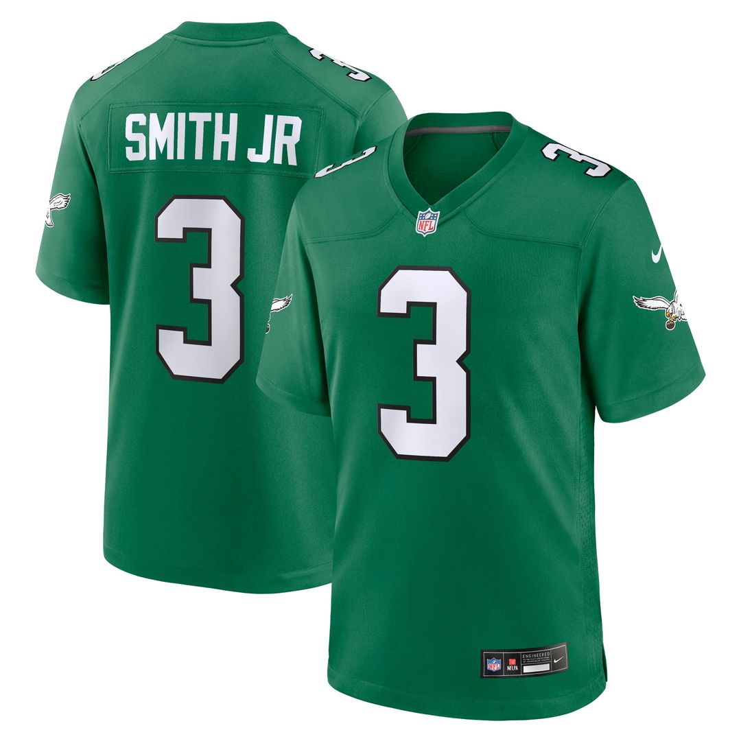 Philadelphia Eagles Nolan Smith Nike Alternate Game Jersey - Kelly Green