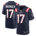 New England Patriots Bryce Baringer Nike Team Game Jersey - Navy