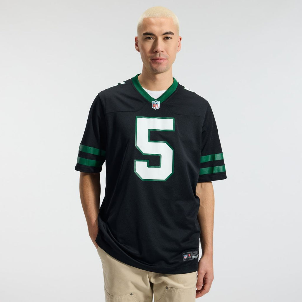 New York Jets Garrett Wilson Nike Game Jersey - Legacy Green