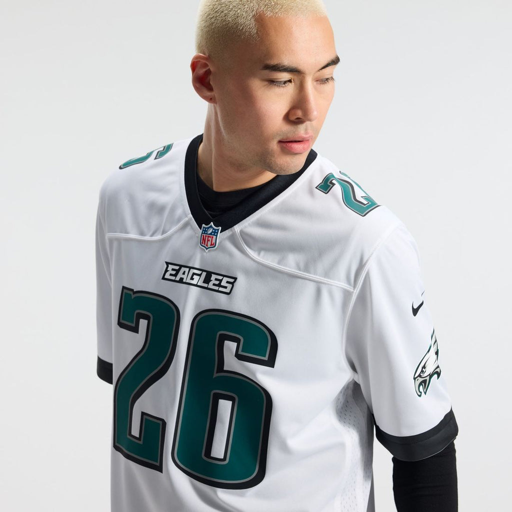 Philadelphia Eagles Saquon Barkley Nike Alternate Game Jersey - Black