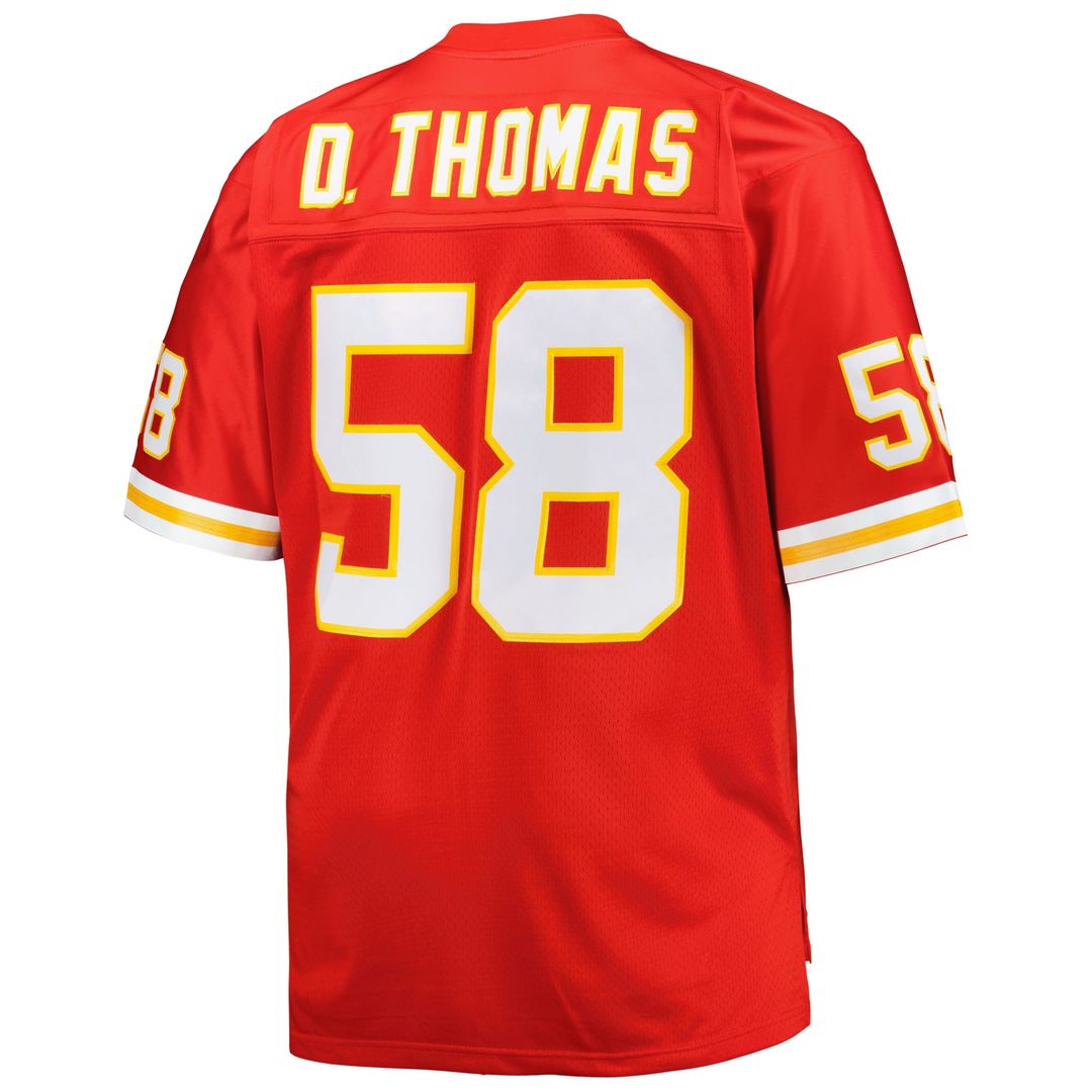 Kansas City Chiefs Derrick Thomas Mitchell & Ness Big & Tall 1994 Retired Player Replica Jersey - Red