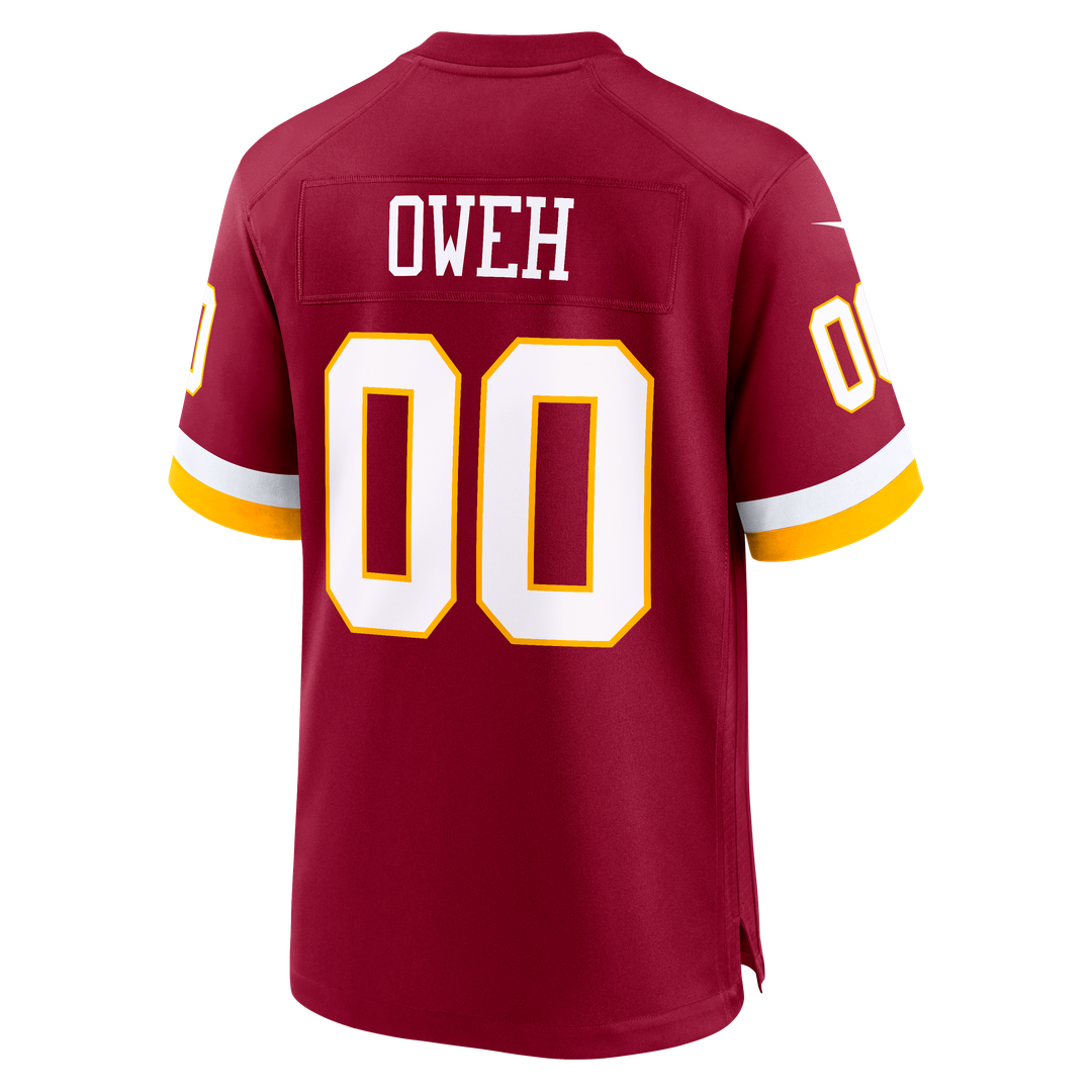 Washington Commanders Odafe Oweh Nike Hail Raiser Alternate Game Jersey - Black