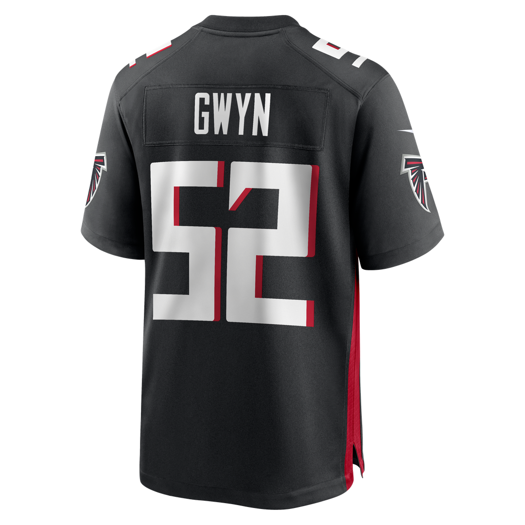 Atlanta Falcons Jovaughn Gwyn Nike Team Game Jersey - Black
