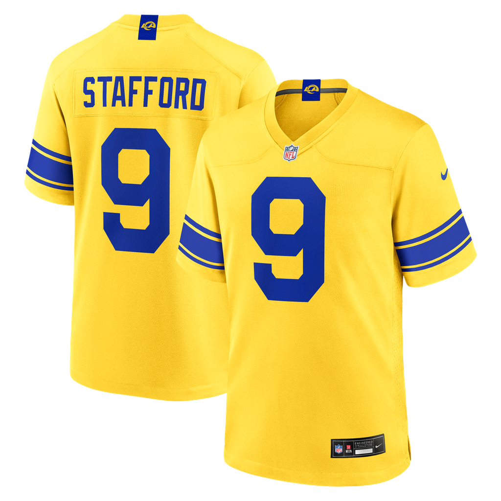 Los Angeles Rams Matthew Stafford Nike Game Jersey - Classic Sol