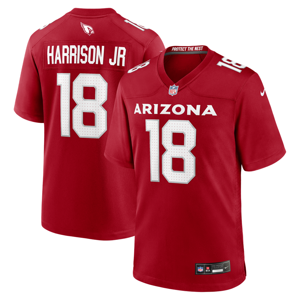 Arizona Cardinals Marvin Harrison Jr. Nike Player Game Jersey - Cardinal