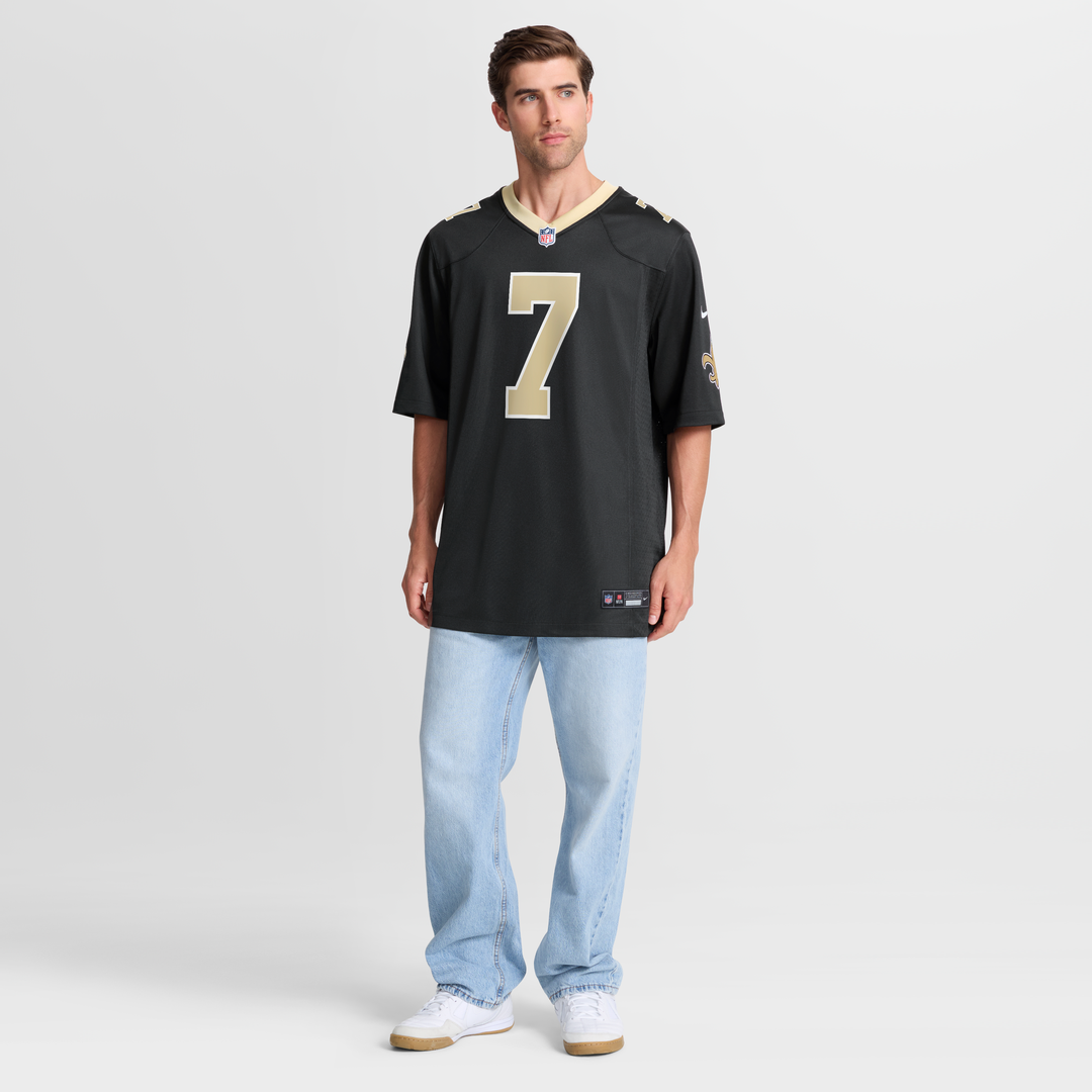 New Orleans Saints Morten Andersen Nike Game Retired Player Jersey - Black