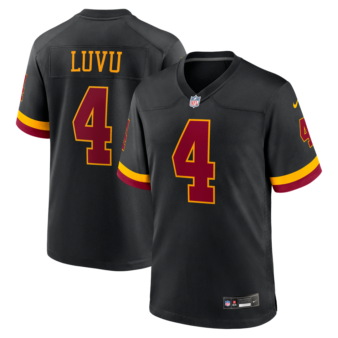 Washington Commanders Frankie Luvu Nike Hail Raiser Alternate Game Jersey - Black