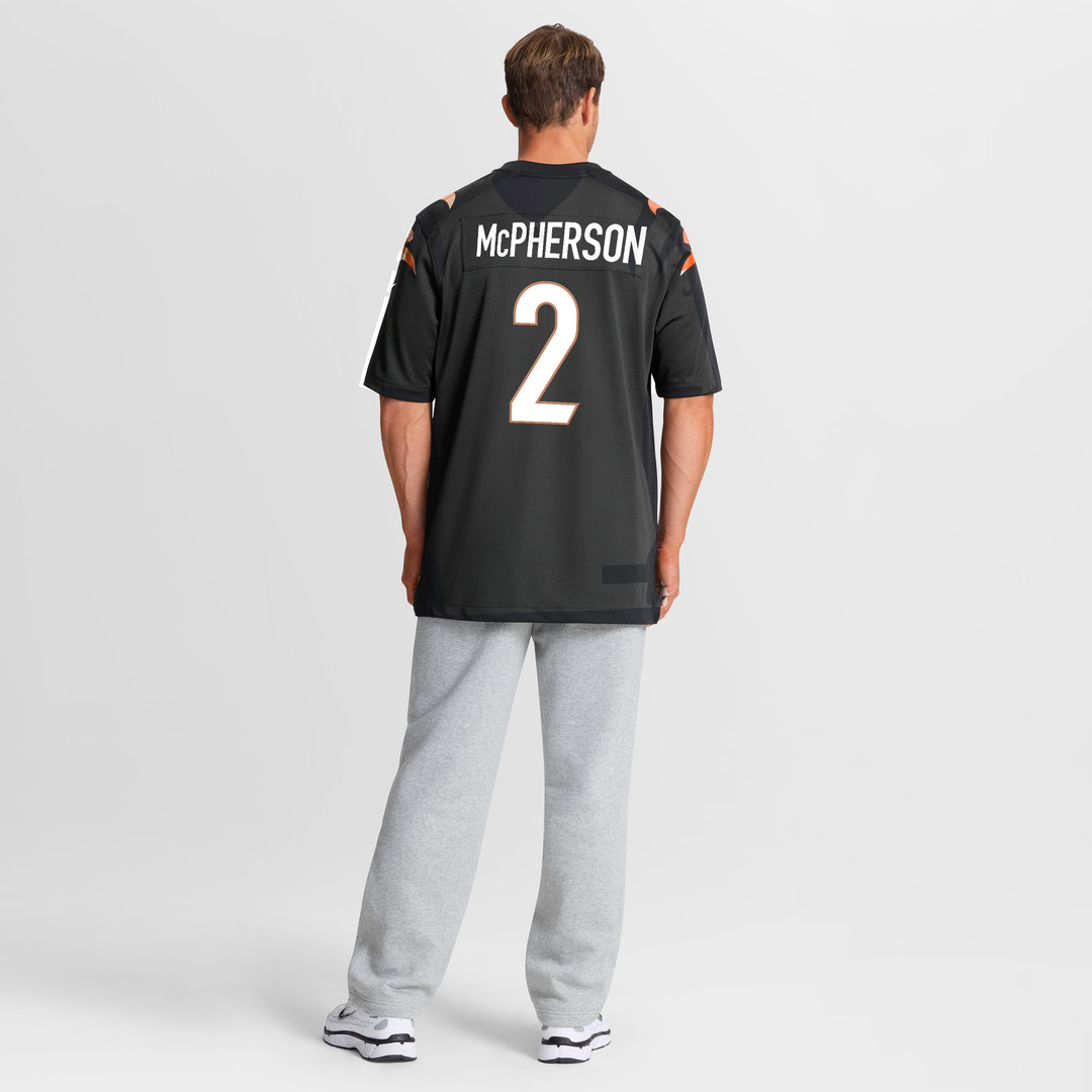 Cincinnati Bengals Evan McPherson Nike Game Jersey - Black