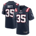 New England Patriots K.J. Britt Nike Team Game Jersey - Navy