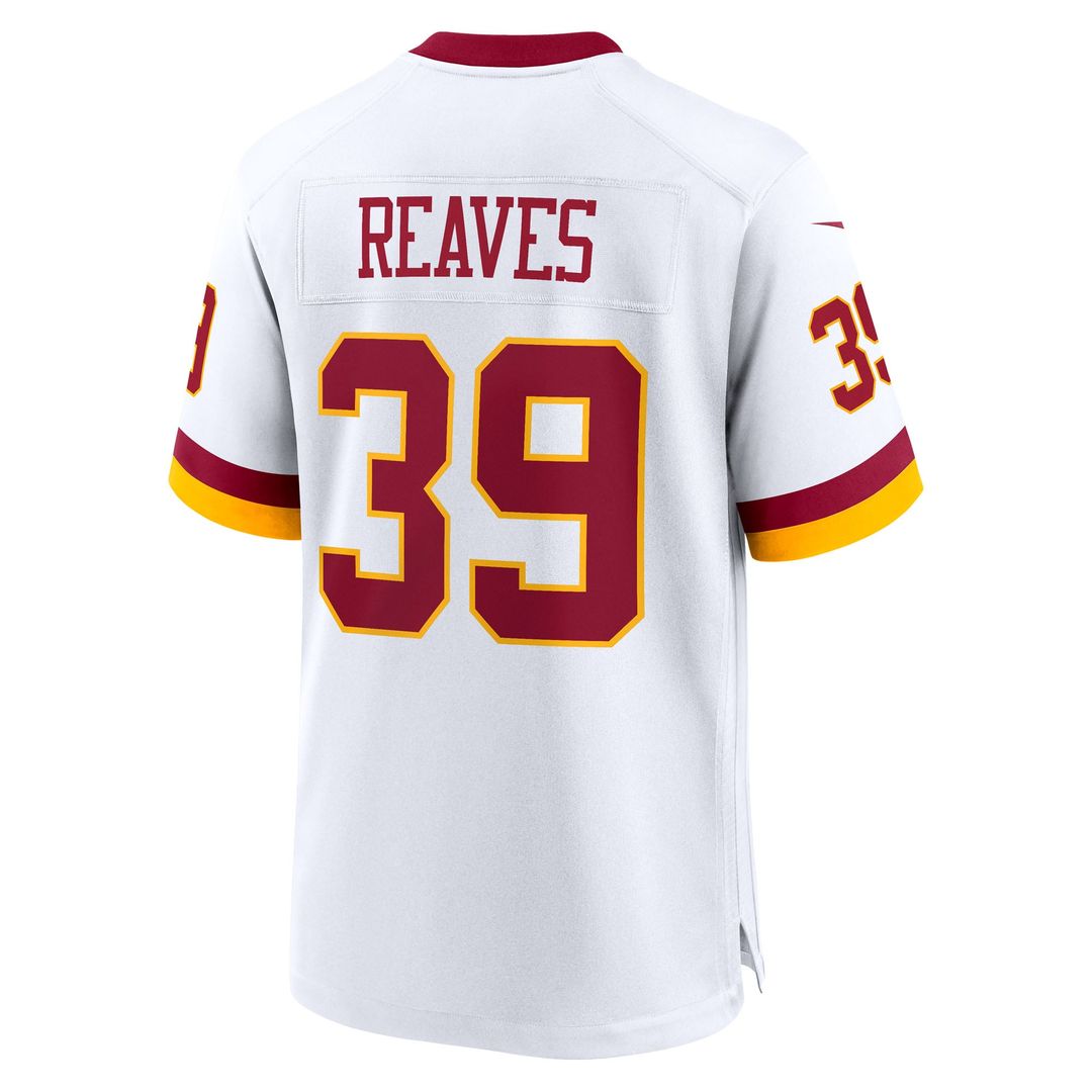 Washington Commanders Jeremy Reaves Nike Game Super Bowl Era Jersey - White