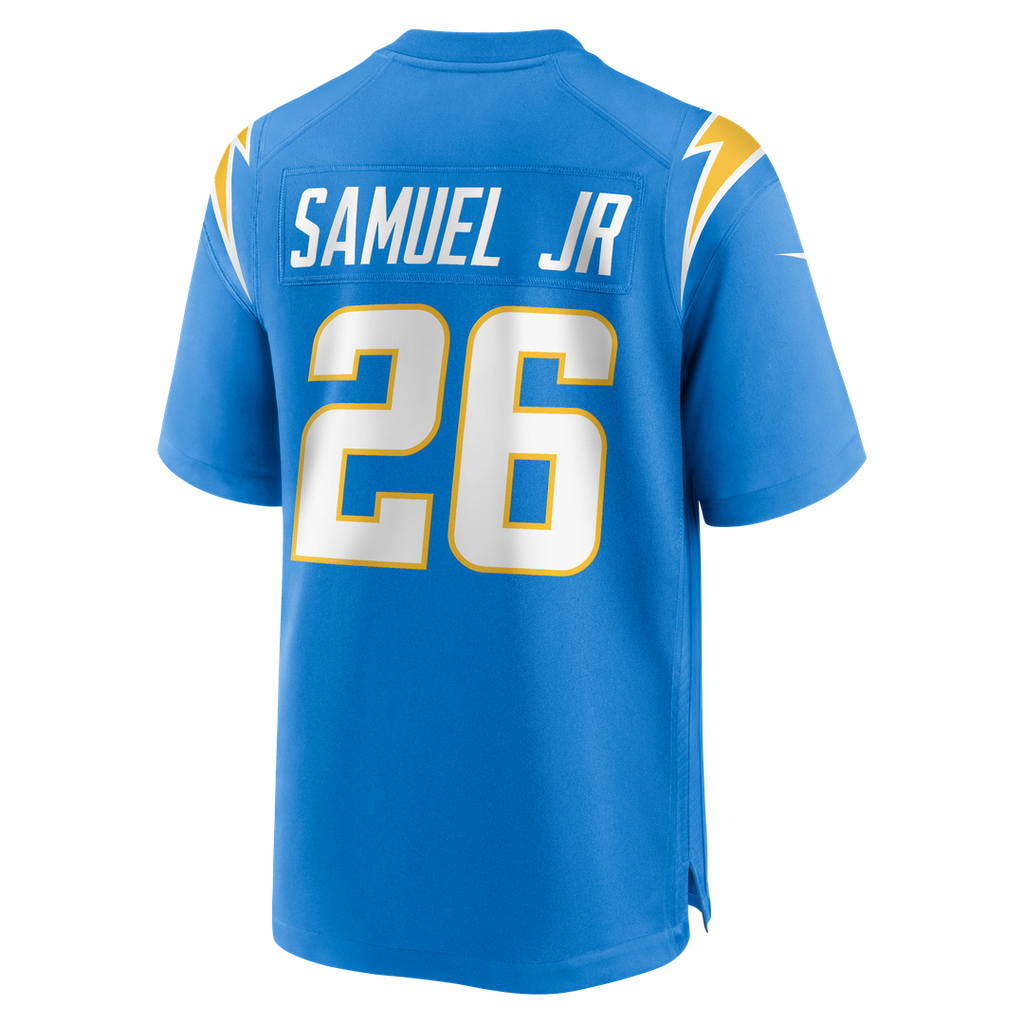 Los Angeles Chargers Asante Samuel Jr. Nike Game Player Jersey - Powder Blue