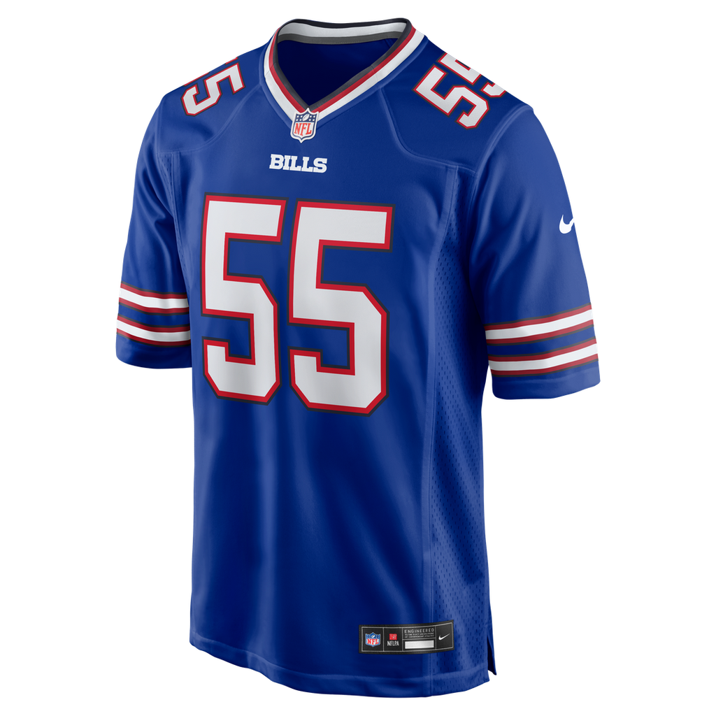 Buffalo Bills Michael Hoecht Nike Team Game Jersey - Royal
