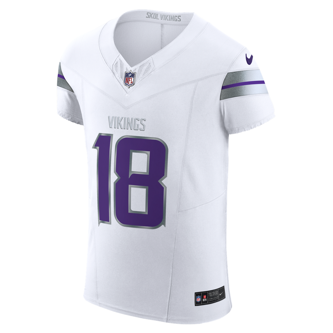 Minnesota Vikings Justin Jefferson Nike Alternate Vapor F.U.S.E. Elite Player Jersey - White
