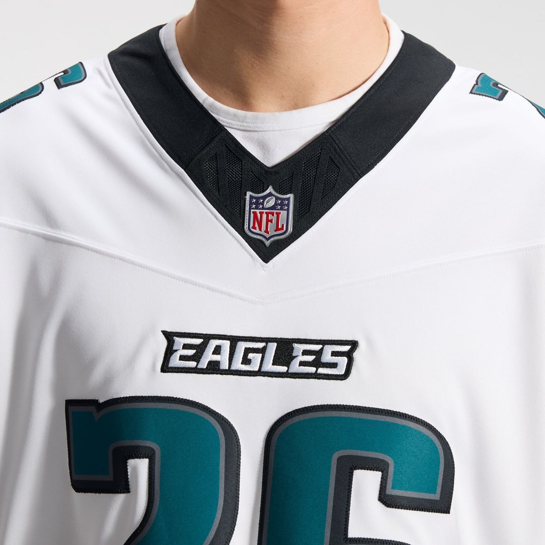 Philadelphia Eagles Saquon Barkley Nike Alternate Vapor F.U.S.E. Stitched Limited Jersey - Black