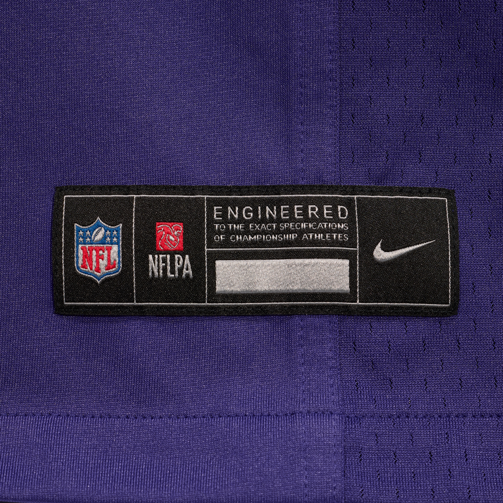 Baltimore Ravens Cornelius Johnson Nike Team Game Jersey - Purple