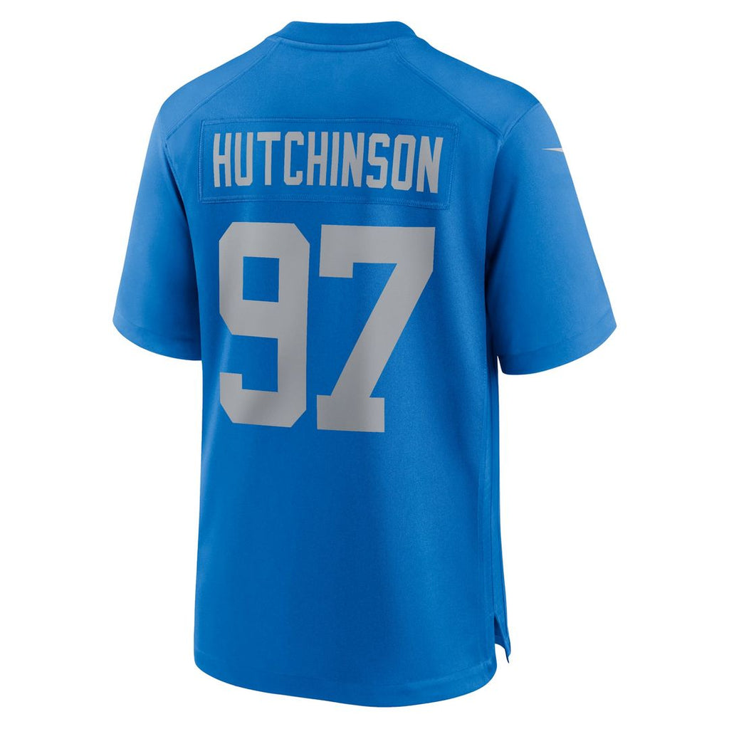 Detroit Lions Aidan Hutchinson Nike Alternate Game Jersey - Blue