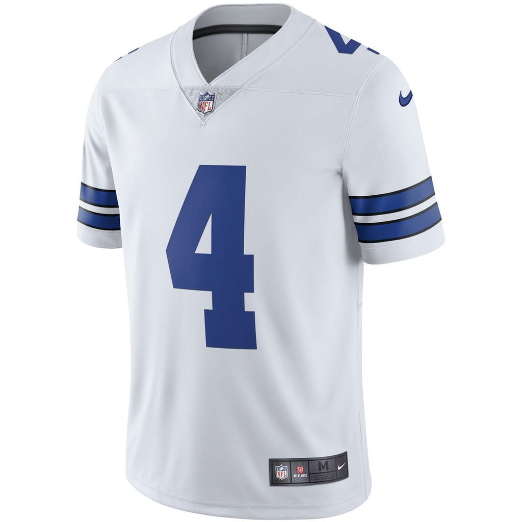 Dallas Cowboys Dak Prescott Nike Vapor Limited Player Jersey - White