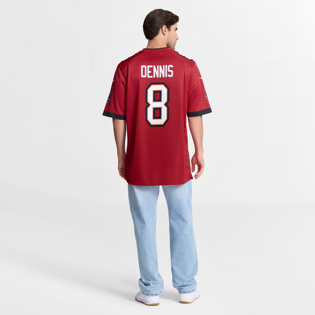 Tampa Bay Buccaneers SirVocea Dennis Nike Game Jersey - Red