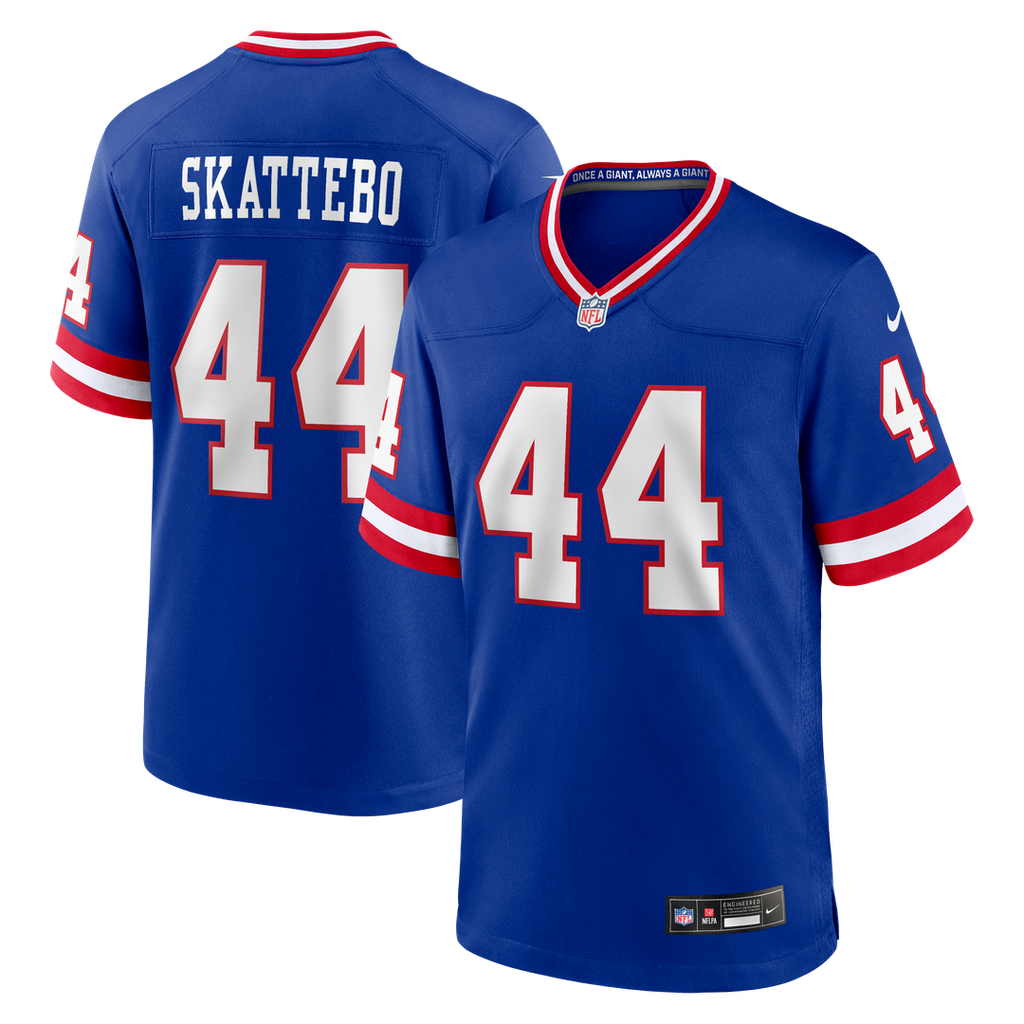 New York Giants Cam Skattebo Nike Alternate 2 Legacy Game Jersey - Royal