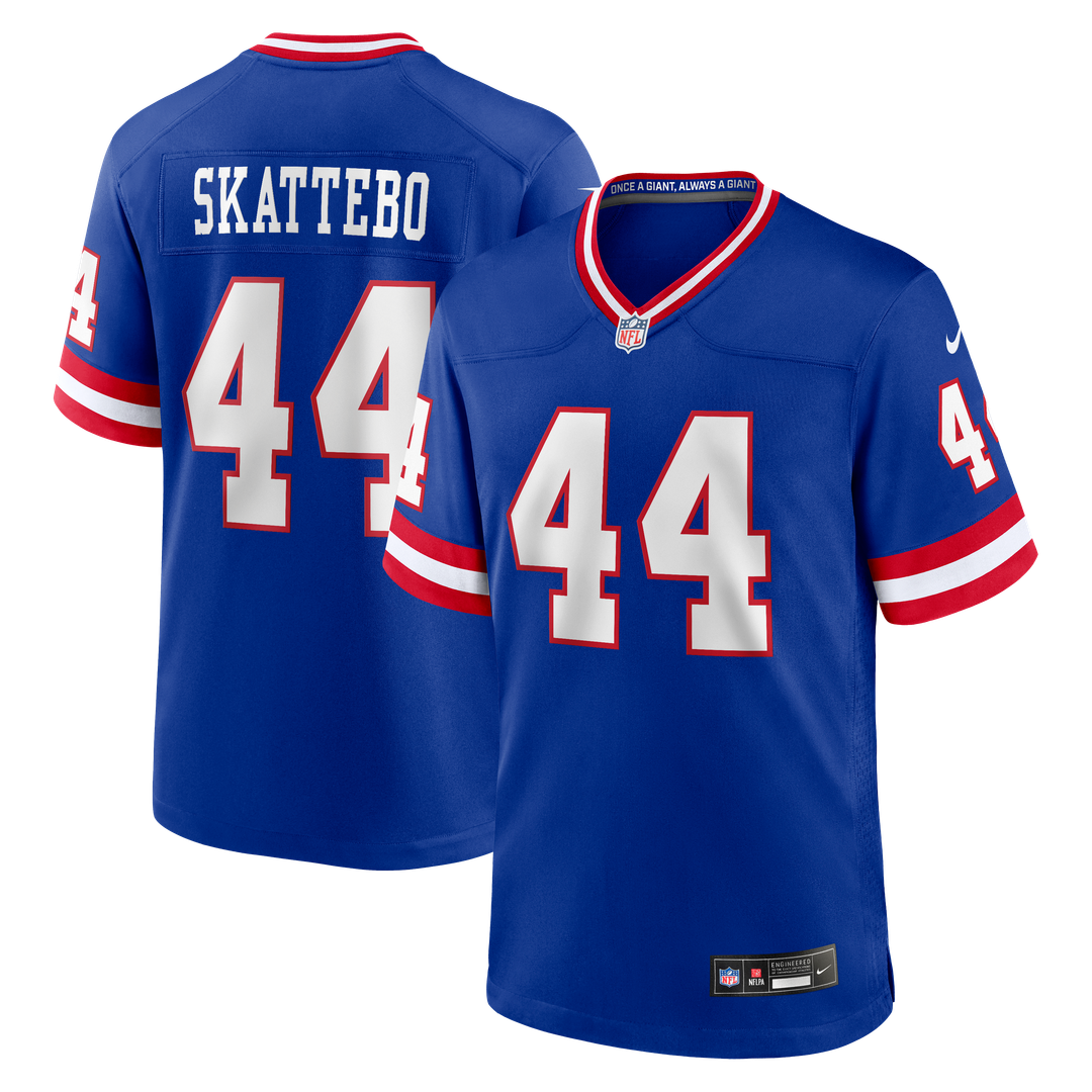 New York Giants Cam Skattebo Nike Alternate 2 Legacy Game Jersey - Royal