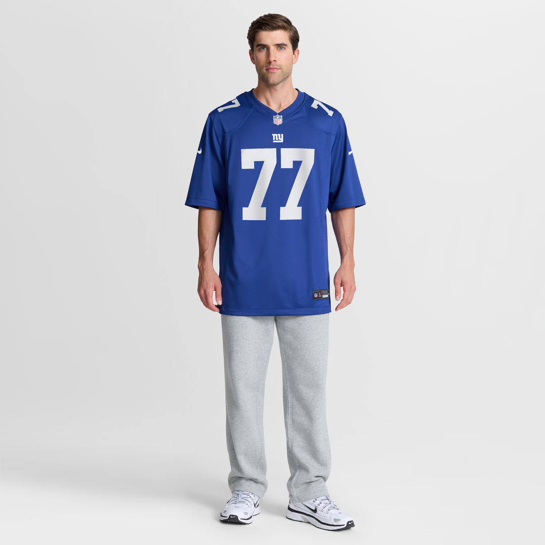 New York Giants Daniel Faalele Nike Team Game Jersey - Royal