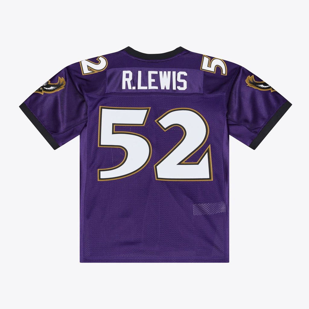 Baltimore Ravens Ray Lewis Mitchell & Ness 1996 Authentic Throwback Jersey - Purple