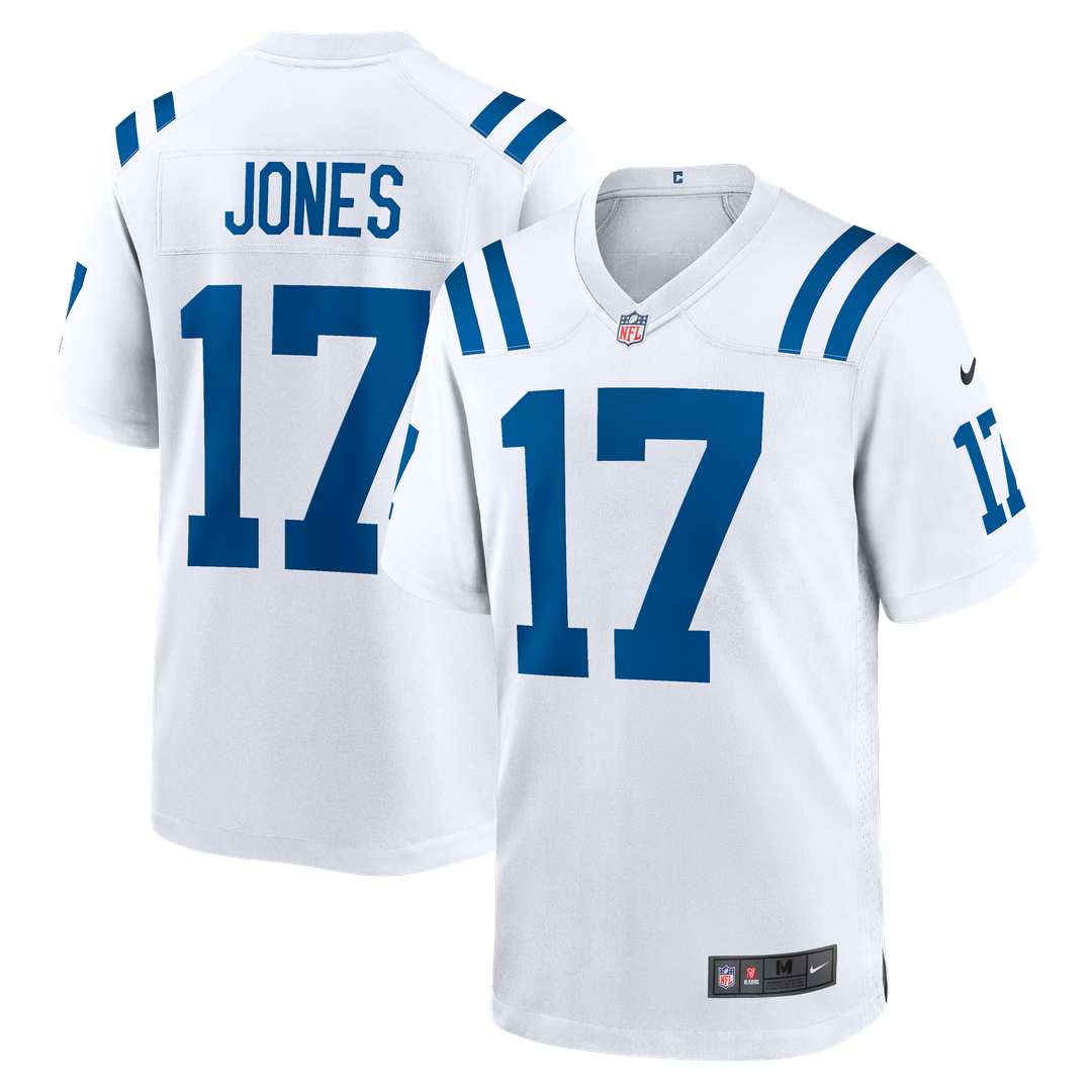 Indianapolis Colts Daniel Jones Nike Game Jersey - White