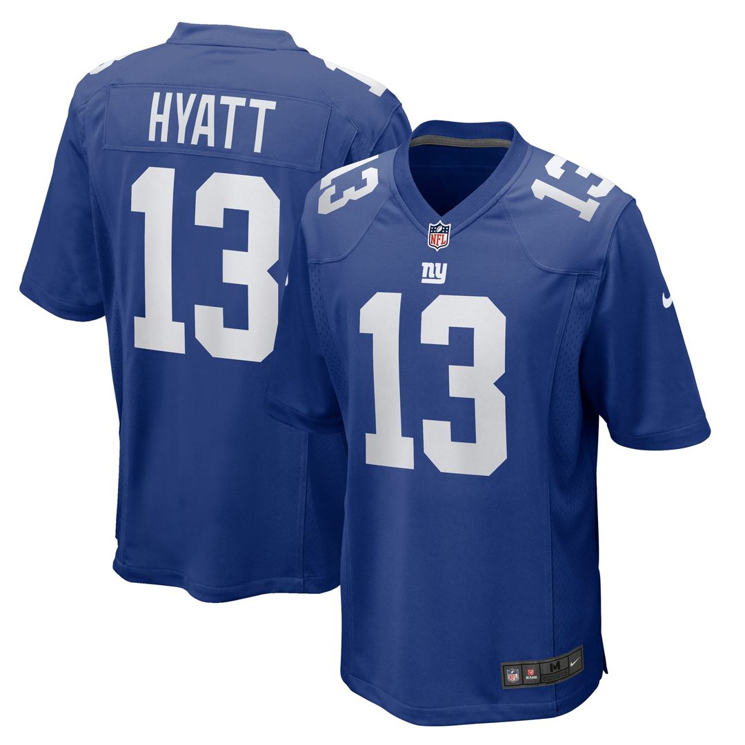 New York Giants Jalin Hyatt Nike Team Game Jersey - Royal