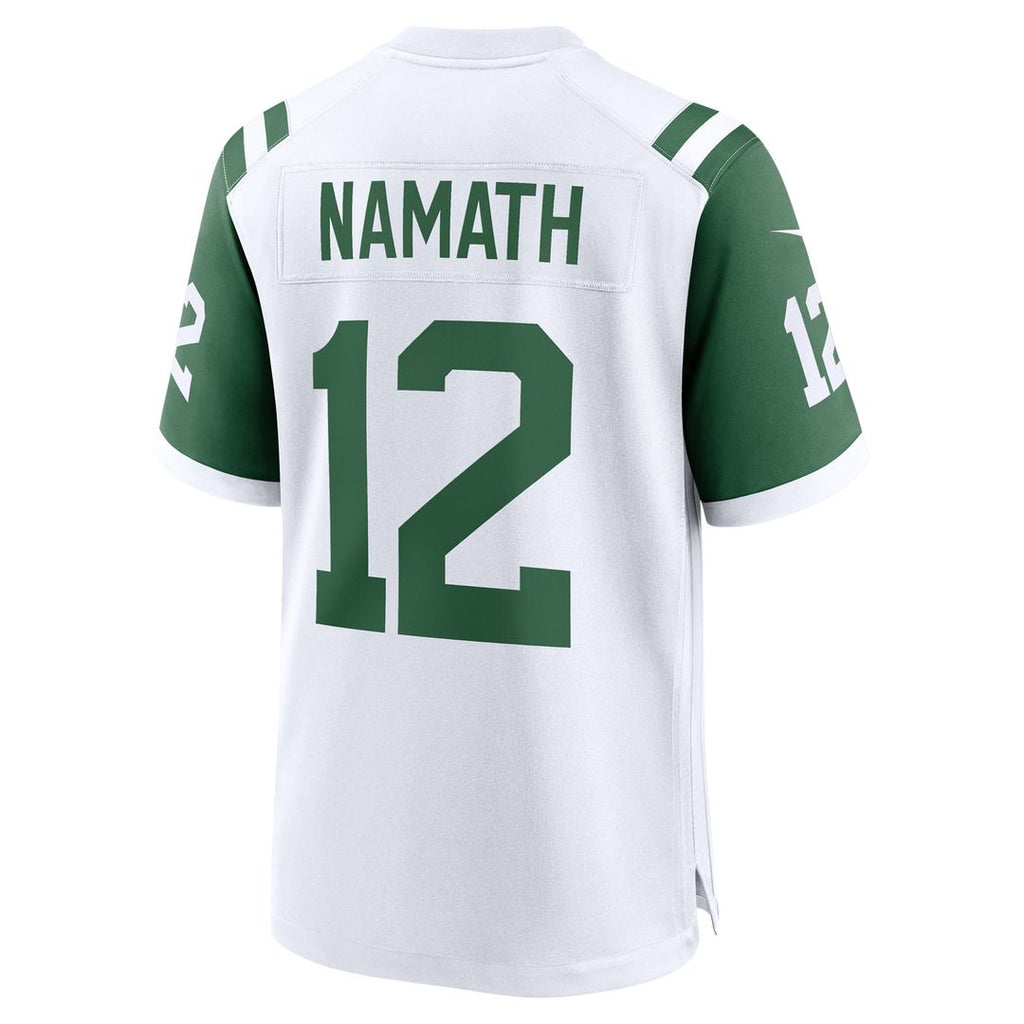 New York Jets Joe Namath Nike Classic Alternate Retired Player Game Jersey - White