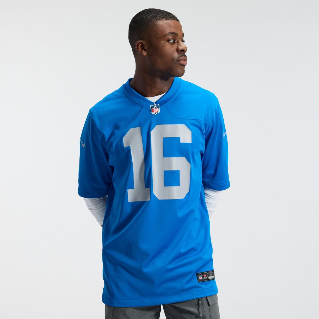 Detroit Lions Jared Goff Nike Alternate Game Jersey - Blue