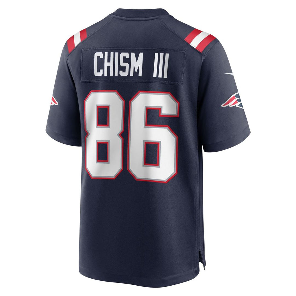 New England Patriots Efton Chism III Nike Team Game Jersey - Navy
